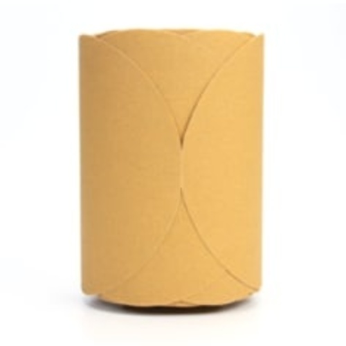3M™ Stikit™ Gold Disc Roll, 01492, 8 in, P100, 125 discs per roll, 4
rolls per case