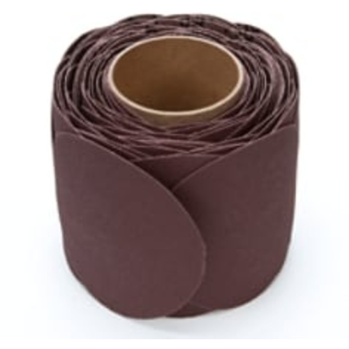 3M™ Stikit™ Cloth Disc Roll 341D, 80 X-weight, 5 in x NH, Die 500X, 100
discs/roll, 4 rolls/Case