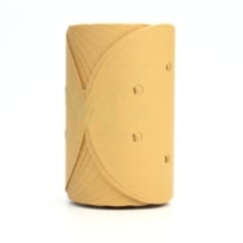 3M™ Stikit™ Gold Disc Roll Dust Free, 01638, 6 in, P220, 175 discs per
roll, 6 rolls per case