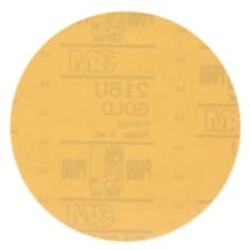 3M™ Hookit™ Gold Disc 216U 00923, 6 in, P600 grade, 50 Discs/Carton, 4 Cartons/Case