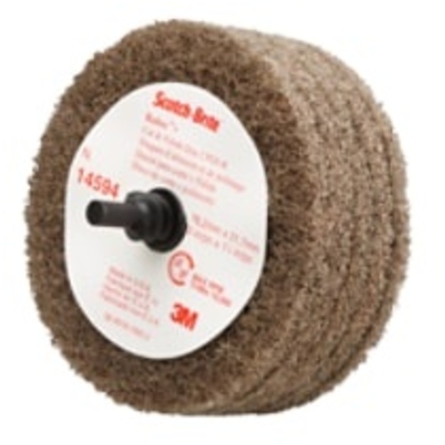 ‎Scotch-Brite Roloc + Cut and Polish Disc D5 C5-ZR A/O Medium 3″ × 1-1/4″