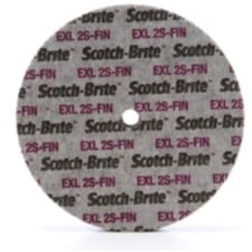 Scotch-Brite EXL Unitized Wheel XL-UW 2S Fine 6″ × 1/4″ × 3/4″