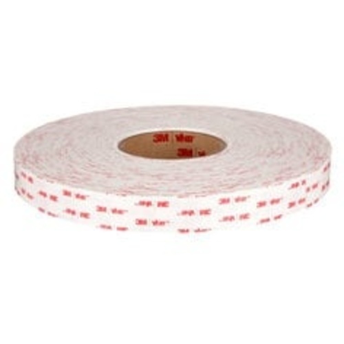 3M VHB Tape 4930 White 1″ × 72 yd 25 mil