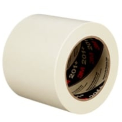 3M General Use Masking Tape 201+ Tan 96 mm × 55 m 4.4 mil