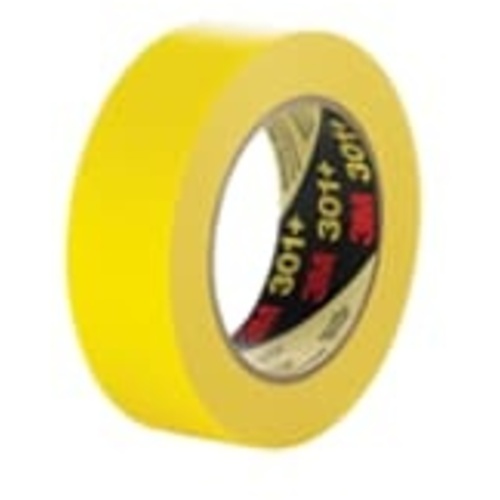 3M Performance Yellow Masking Tape 301+ 12 mm × 55 m 6.3 mil