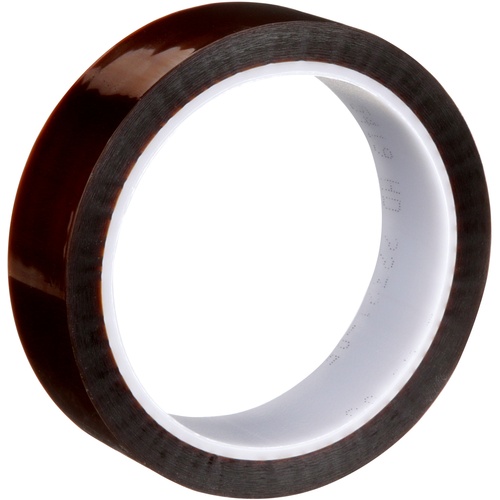 3M Low-Static Polyimide Film Tape 5419 Gold 1″ × 36 yds × 2.7 mil Plastic Core