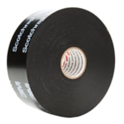 3M Scotchrap Vinyl Corrosion Protection Tape 51 2″ × 100 ft Printed Black