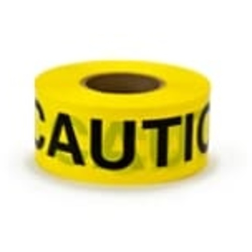Scotch Barricade Tape 300 CAUTION 3″ × 1000 ft Yellow