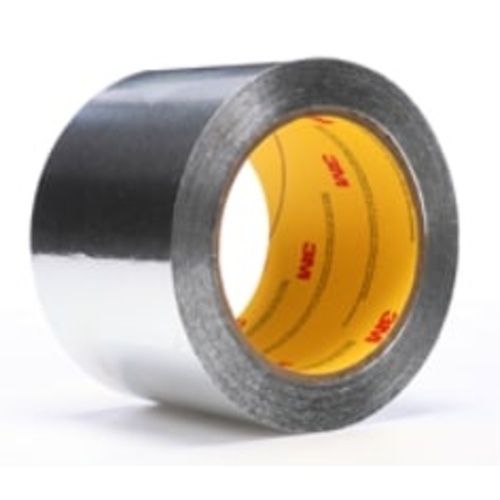 3M Aluminum Foil Tape 4380 Silver 4″ × 60 yd 3.25 Mil