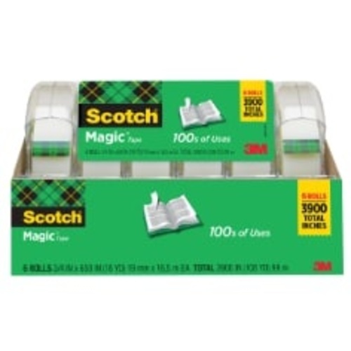 Scotch Magic Tape 6122MP 3/4″ × 650″