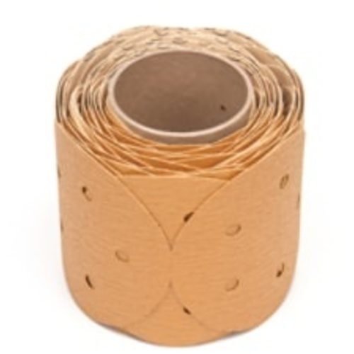 3M™ Stikit™ Paper Disc Roll 363I, 5 in x NH, 5 Hole, 80 F-weight, D/F,
Die 500FH, 100 Discs/Roll, 4 Rolls/Case