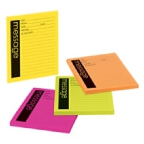 ‎Post-it Printed Notes 7679-4-SS 4″ × 5″ Assorted Bright Colors Lined