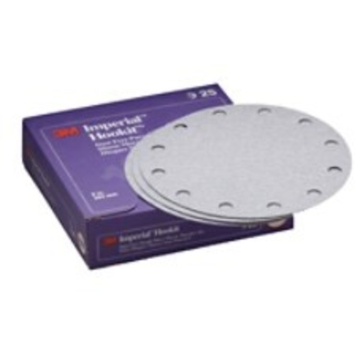 3M™ Imperial™ Hookit™ Dust-Free Disc 740I, 01853, 8 in, 36E, 25 discs
per carton, 4 cartons per case