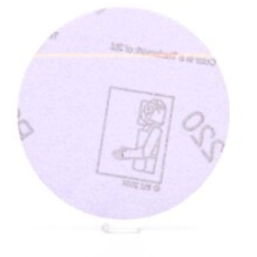 3M™ Hookit™ Film Disc 360L, P220, 3 in x NH, Die 300V, 50 per inner, 200
per case