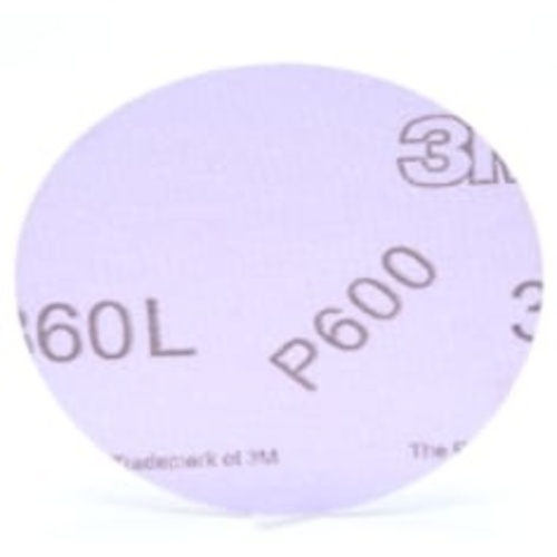 3M™ Hookit™ Film Disc 360L, P240, 5 in x NH, D/F 5HL, Die 500FH, 100 per
inner, 500 per case