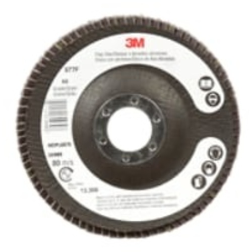 ‎3M Flap Disc 577F 80 T27 4-1/2″ × 7/8″ Giant