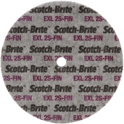 ‎Scotch-Brite EXL Unitized Wheel 10″ × 3/8″ × 1-1/4″ 4S FIN