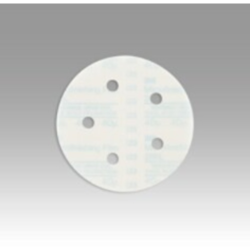 3M™ Hookit™ Microfinishing Film Disc 268L, 40 Mic, Type D, 5 in x NH,
D/F 5HL, Die 500FH, 25/inner, 500 ea/Case
