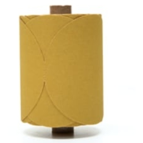 3M™ Stikit™ Gold Disc Roll, 01427, 5 in, P100, 125 discs per roll, 10
rolls per case