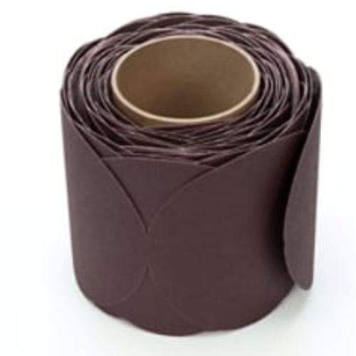 3M™ Stikit™ Cloth Disc Roll 341D, P120 X-weight, 5 in x NH, 100
discs/roll, 4 rolls/Case