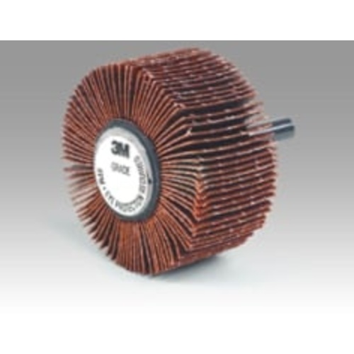 ‎3M Flap Wheel 747D T83 2-1/2″ × 1″ × 1/4″ P120 X-weight