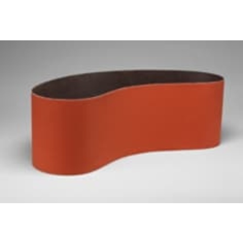 3M Cloth Belt 747D 80 X-weight 6″ × 274″ Film-lok Single-flex