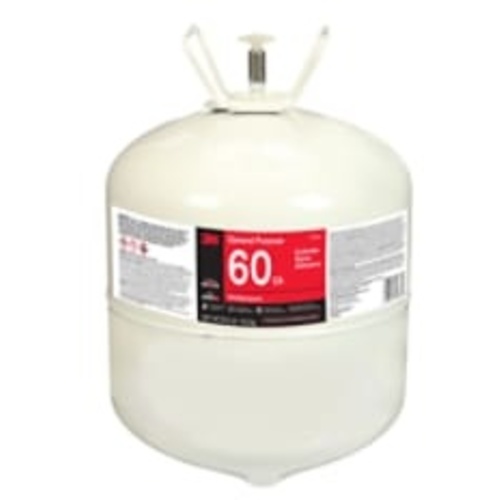 3M General Purpose 60 CA Cylinder Spray Adhesive Low VOC Clear Large Cylinder (Net Wt 27.2 lb)