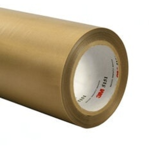 3M General Purpose PTFE Glass Cloth Tape 5151PL Light Brown 36″ × 36 yd 5.3 mil