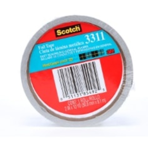 ‎Scotch Foil Tape 3311-10A 2.0″ × 10 yd (50.8 mm × 9 1 m)