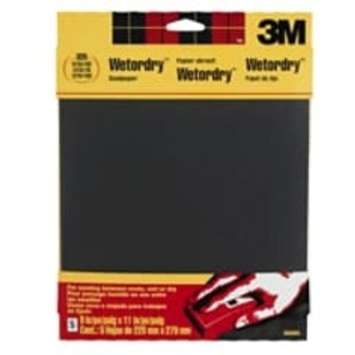3M Wetordry Sanding Sheets 9086DC-NA 9″ × 11″ 320 grit