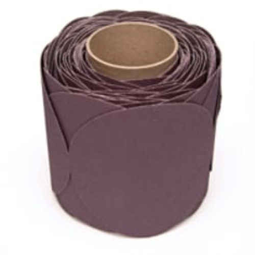 3M™ Stikit™ Cloth Disc Roll 341D, P180 X-weight, 5 in x NH, 100
discs/roll, 4 rolls/Case