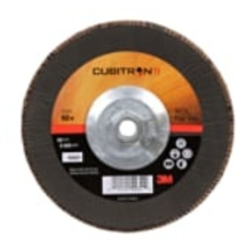 ‎3M Cubitron II Flap Disc 967A 60+ T29 Quick Change 7″ × 5/8″-11 Giant