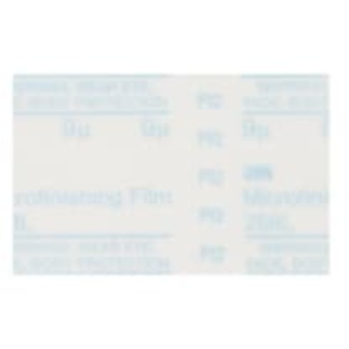 3M™ Microfinishing PSA Film Disc 268L, 9 Mic, Type D, Light Blue, 6 in x
NH, Die 600Z, 25 per inner, 250 per case