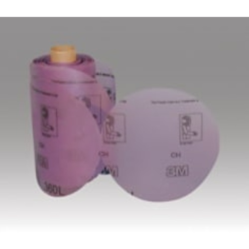 3M™ Stikit™ Film Disc Roll 360L, P500, 6 in x NH, Die 600Z, 125
Discs/Roll, 4 Rolls/Case