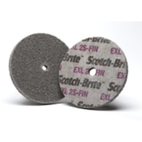 Scotch-Brite EXL Unitized Wheel XL-UW 2S Fine 2″ × 1/2″ × 1/2″