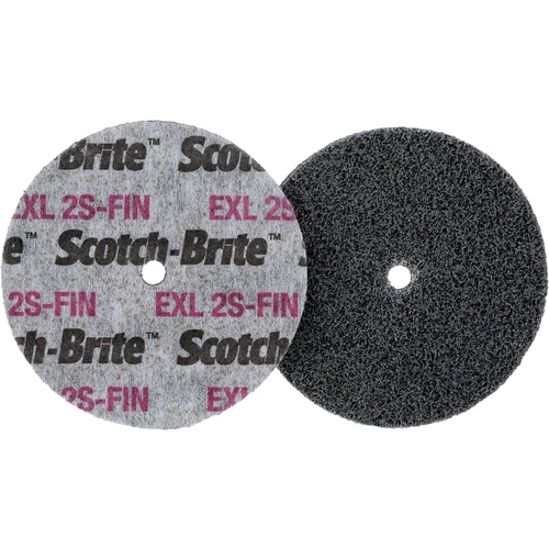 Scotch-Brite EXL Unitized Wheel XL-UW 2S Fine 3″ × 1″ × 3/8″