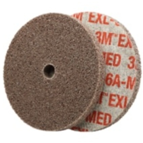 Scotch-Brite EXL Unitized Wheel XL-UW 6A Medium 4″ × 1/4″ × 3/8″