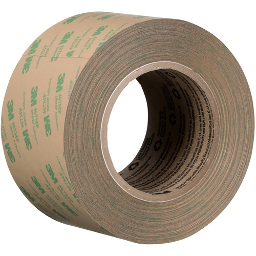 3M Adhesive Transfer Tape 467MP Clear 2″ × 60 yd 2 mil