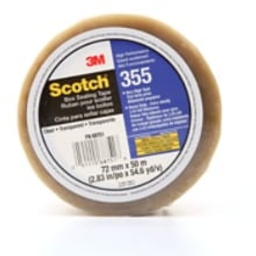 Scotch Box Sealing Tape 355 Clear 72 mm × 50 m