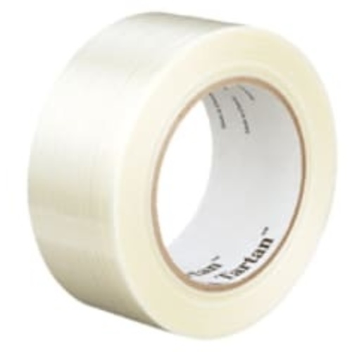 Tartan Filament Tape 8934 Clear 48 mm × 55 m 4 mil Individually Wrapped Conveniently Packaged