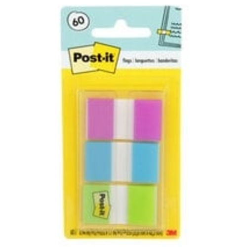 Post-it Flags 680-PBG .94″ × 1.7″ (23.8 mm × 43.2 mm) Purple Beige Green