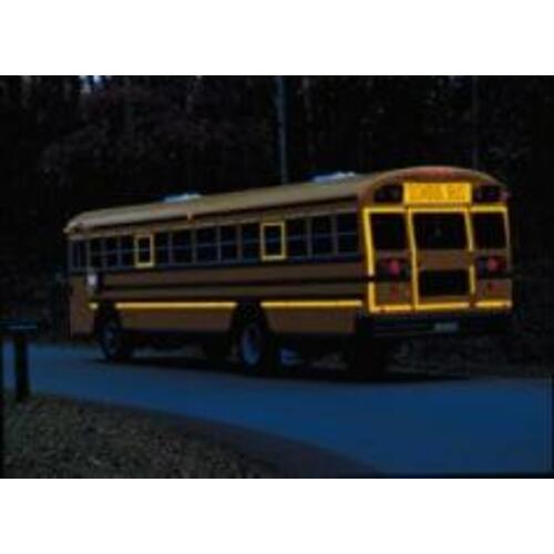 ‎3M Diamond Grade Conspicuity Markings 983-71 Yellow DOT 2″ × 50yd Kiss-cut every 12″