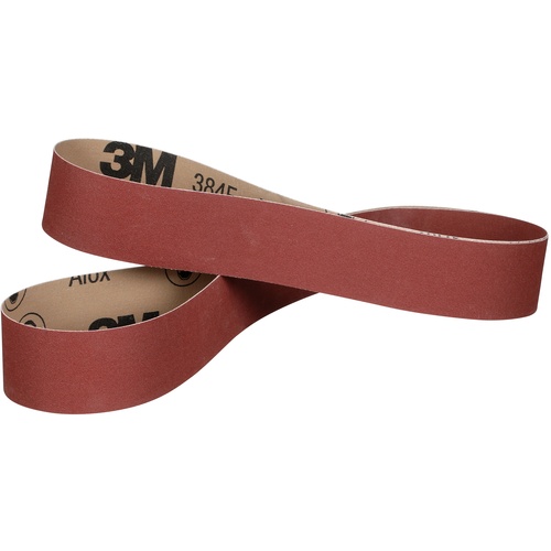 3M Cloth Belt 384F P320 XF-weight 4″ × 132″ Film-lok Single-flex