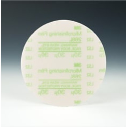 3M™ Diamond Microfinishing Film Disc 675L, 30 Mic, 12 in x NH, Die 1200B