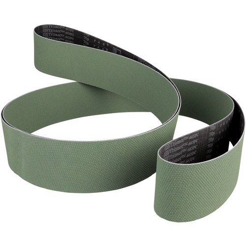 3M Trizact Diamond Cloth Belt 663FC 70 Mic Green 2″ × 48″