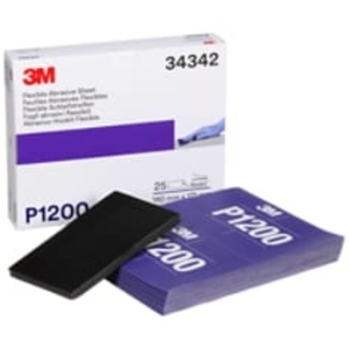 3M Hookit Flexible Abrasive Sheet 34342 P1200 5.5″ × 6.8″