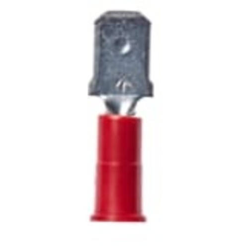 ‎3M Scotchlok Male Disconnect Vinyl Insulated Butted Seam MVU18-250DMK 22-18 AWG