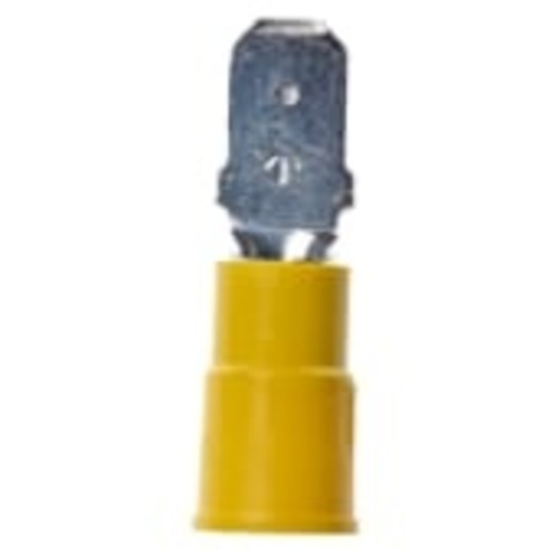‎3M Scotchlok Male Disconnect Vinyl Insulated Butted Seam MVU10-250DMK 12-10 AWG