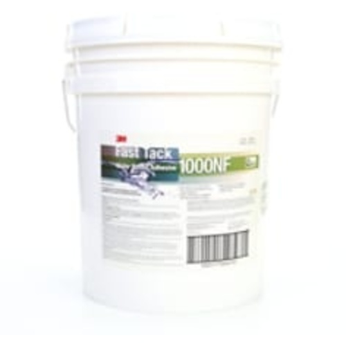 3M Fast Tack Water Based Adhesive 1000NF Neutral 5 Gallon Drum (Pail)