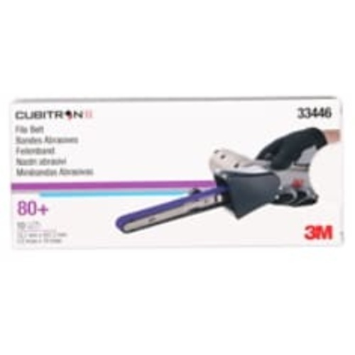 3M Cubitron II File Belt 33446 80+ 1/2″ × 18″ (12.7 mm × 457.2mm)